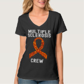 Multiple Sclerosis Awareness  Group Quotes Family T-shirt (Voorkant)