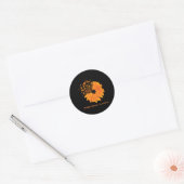 Multiple Sclerosis Awareness Lintbloem MS Hope Ronde Sticker (Envelop)