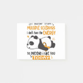 Multiple Sclerosis Awareness Month Ribbon Gifts Post-it® Notes (Voorkant)