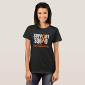Multiple Sclerosis Awareness MS Awareness Support T-shirt (Voorkant volledig)