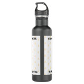 Multiple Sclerosis Awareness Ribbons Waterfles Waterfles (Achterkant)