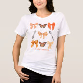 Multiple Sclerosis Awareness shirt, MS-krijger T-s Tri-Blend Shirt (Voorkant)