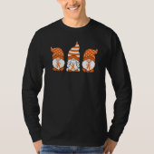 Multiple Sclerosis Awareness Three Orange Gnomes M T-shirt (Voorkant)