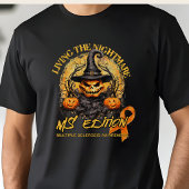 Multiple Sclerosis, lepel oranje lint cadeau, T-shirt