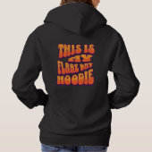 Multiple Sclerosis MS Flare Day back design Hoodie (Achterkant)