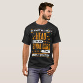Multiple Sclerosis Quote for MS Sclerosis Awarenes T-shirt (Voorkant volledig)