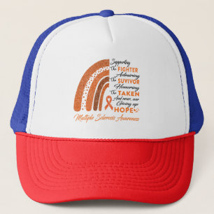 Multiple Sclerosis Warrior Ondersteunende Fighter Trucker Pet