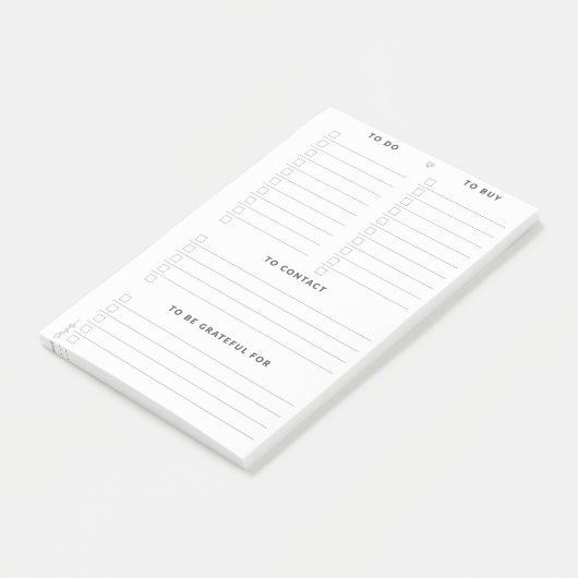 Multiple ToDo's Post-it® notes (Schuin)