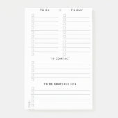 Multiple ToDo's Post-it® notes (Voorkant)