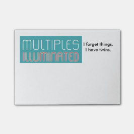 Multiples Illuminated Post-it Blocnote (Twins) Post-it® Notes