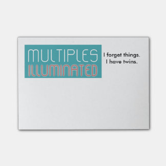 Multiples Illuminated Post-it Blocnote (Twins) Post-it® Notes