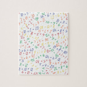 Multiples vermenigvuldigen legpuzzel