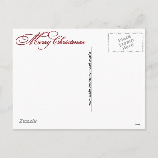  multiplex Santa Feestdagenkaart (Achterkant)