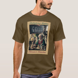 Multiplicerende konijnen t-shirt