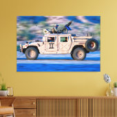 MULTIPURPOSE MET HOGE MOBILITEIT 32x48 VOERTUIG Canvas Afdruk (Insitu (Woonkamer))