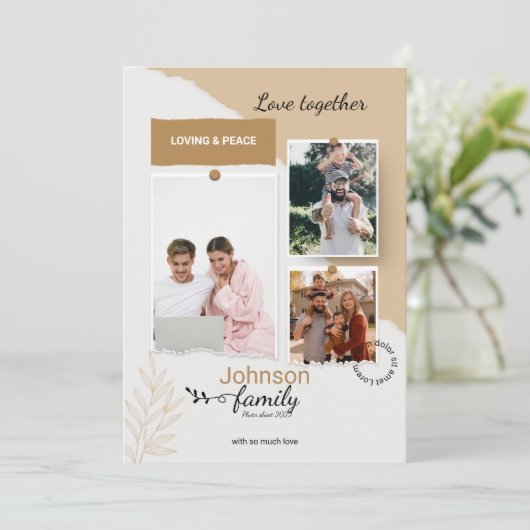 Multipurpose Photo College Sjabloon (Staand voorkant)