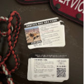Multipurpose Service Dog Kaart Foto-ID met naam
