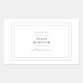 Multipurpose Stain Remover Label Stickers (Voorkant)