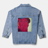 Multiracial Art Denim Jacket (Achterkant)