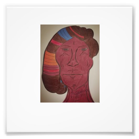 Multiracial Art Photo Enlargement Foto Afdruk (Voorkant)