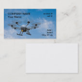 multirotorbewakingsdrone visitekaartje (Voorkant / Achterkant)