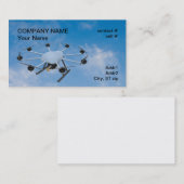 multirotorbewakingsdrone visitekaartje (Voorkant / Achterkant)