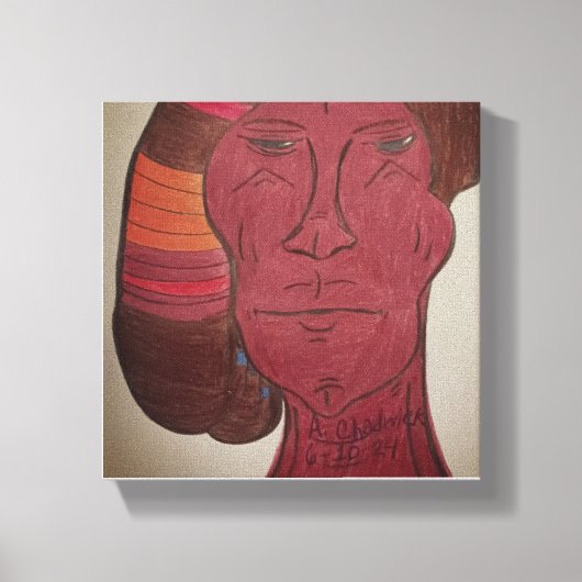 Multirraciaal kunst op canvas print (Voorkant)