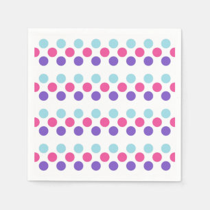 Multisexual Pride Flag Kleuren Polkadots Servet