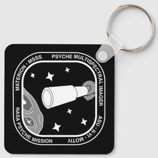 Multispectrale Imager-Logo Sleutelhanger (Achterkant)