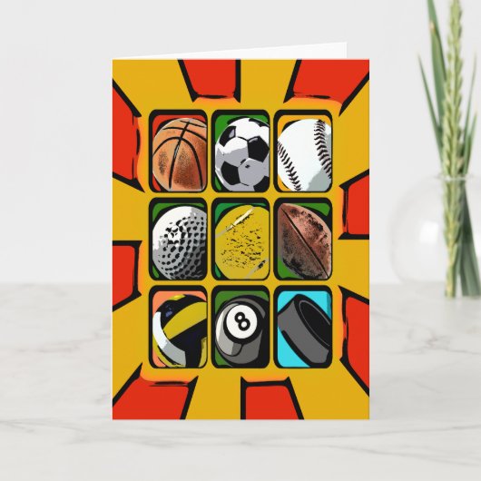 Multisport Abstract Kaart (Voorkant)