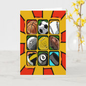 Multisport Abstract Kaart (Gele Bloem)
