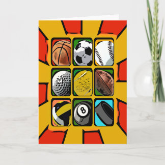 Multisport Abstract Kaart
