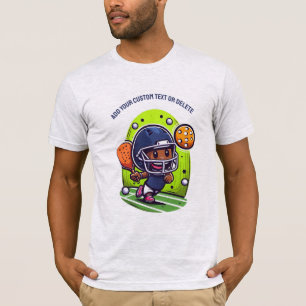 Multisport Pickleballer Spelen Amerikaans Football T-shirt