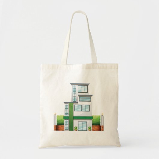 Multistorey House Tote Bag (Voorkant)