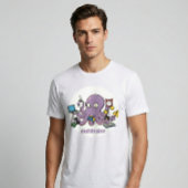 Multitasker – Funny Chaotic Octopus Dark Humor  T-shirt