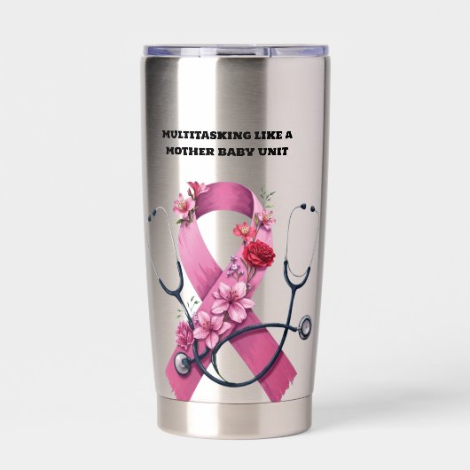 MULTITASKING ALS EEN MOEDER BABY UNIT GEÏSOLEERDE DRINKBEKER (Voorkant)