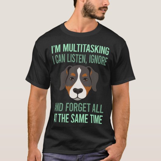Multitasking Berner Sennenhond 12 T-shirt (Voorkant)