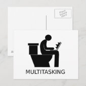 Multitasking Briefkaart (Voorkant / Achterkant)