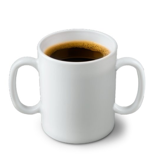 Multitasking koffiekopje A 2 handvat kopje T-shirt