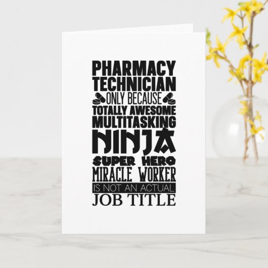 Multitasking Ninja Kaart (Gele Bloem)