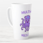 Multitasking Octopus – 8 Armen, 1000 Missies en Mo Latte Mok (Linkerhoek)