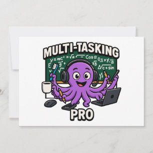 Multitasking Octopus Classroom Learner Pro Kaart