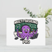 Multitasking Octopus Classroom Learner Pro Kaart (Staand voorkant)