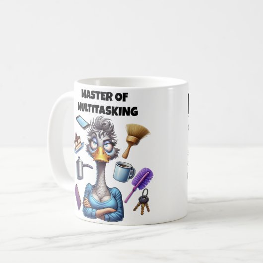 Multitaskingmaster Moeder Koffiemok (Voorkant links)