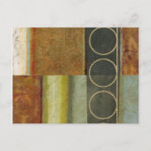 Multitextured Abstract schilderen door Visual Stud Briefkaart (Voorkant)