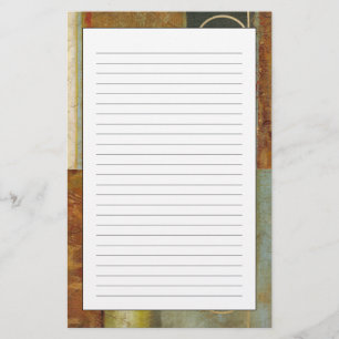 Multitextured Abstract schilderen door Visual Stud Briefpapier