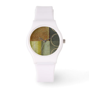 Multitextured Abstract schilderen door Visual Stud Horloge
