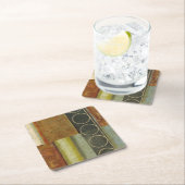 Multitextured Abstract schilderen door Visual Stud Kartonnen Onderzetters (Insitu)