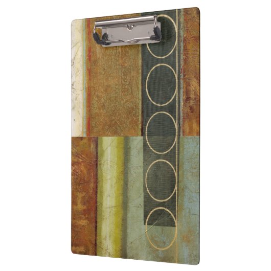 Multitextured Abstract schilderen door Visual Stud Klembord (Links)