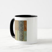 Multitextured Abstract schilderen door Visual Stud Mok (Voorkant links)